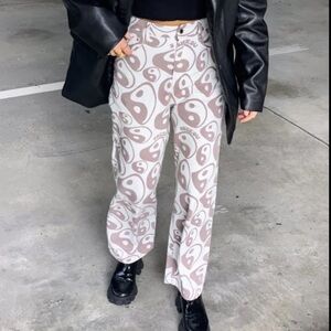 Shekou Balancing Act Hi-Rise Wide Leg Jeans